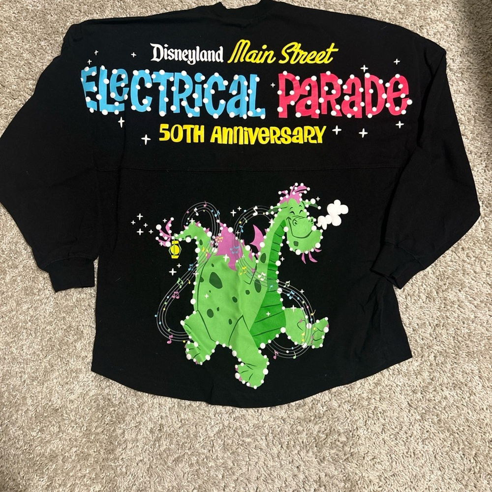 Disney Black Long Sleeve Tee - Main Street Electrical Parade